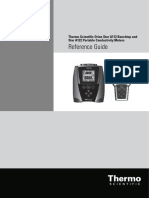 Reference Guide: Thermo Scientific Orion Star A112 Benchtop and Star A122 Portable Conductivity Meters