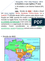 Cap 03 o Territorio Brasileiro e Suas Regioes