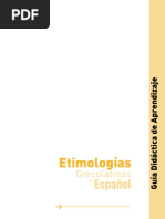 Ejerciciosde etimologias