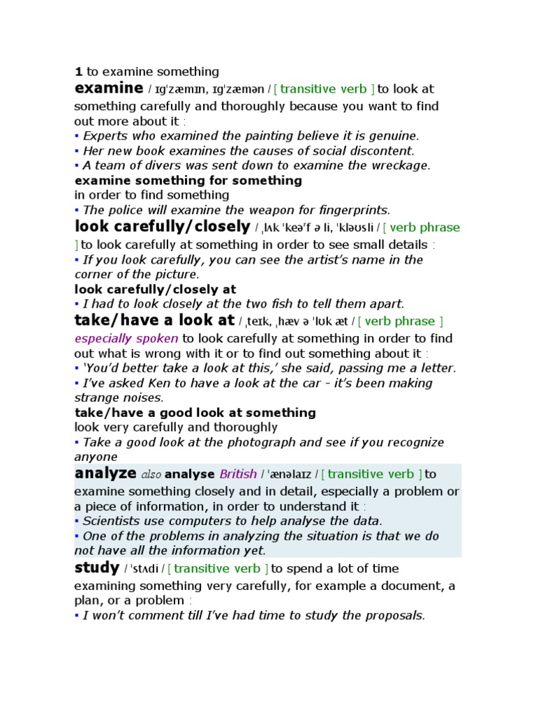 1 To Examine Something | PDF | Physical Examination | Autopsy