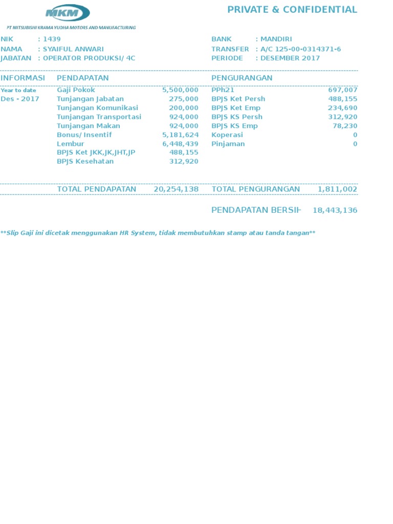 Free Software Payroll Rumahfresh