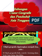 UNSUR Geografis Dan Penddk Asia Tenggara