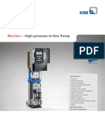 High-Pressure In-Line Pump: Movitec