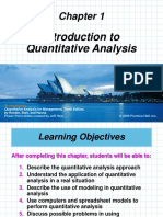 Introduction To Quatitative Analysis