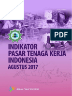 Indikator Pasar Tenaga Kerja Indonesia Agustus 2017