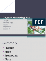 Colgate Marketing Mix