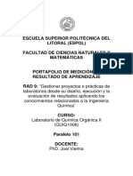 Portafolio Laboratorio de Química Orgánica II