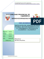 PERFIL SAP AGOMARCA- C.P. PARIAMARCA+