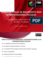 Actualización Arbitral Interpretaciones Oficiales 1ro Marzo 2017.