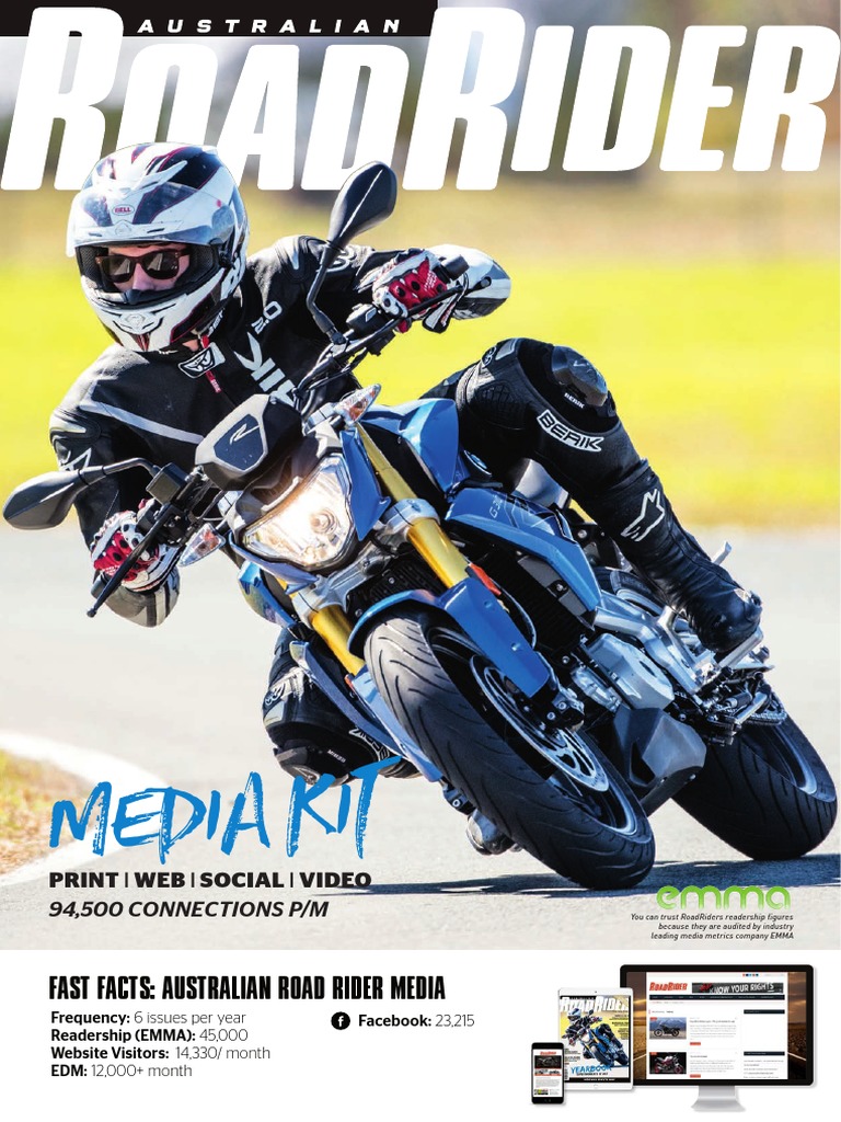 Australian Road Rider Media Kit | PDF | Magazines | Advertising
