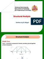 Structural Analysis: Mindanao State University Iligan Institute of Technology College of Engineering & Technology