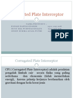 Corrugated Plate Interceptor Kelompok Migas