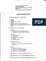 Guía de Observación Institucional