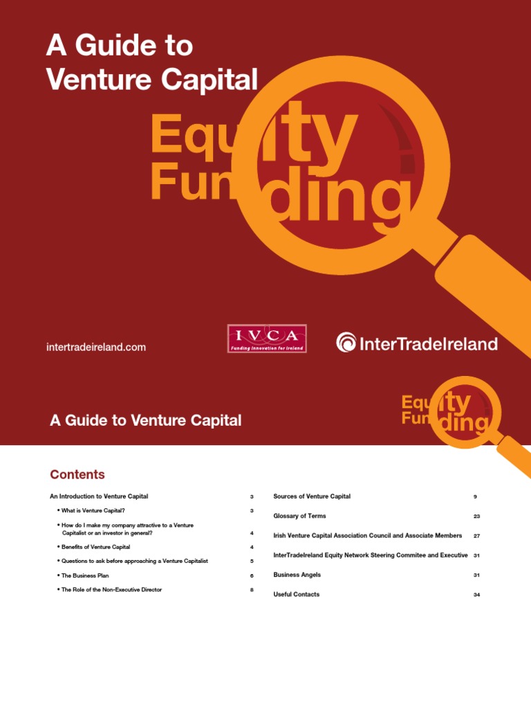 Venture Capital Guide for Entrepreneurs | PDF | Venture Capital ...