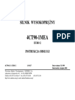 Instrukcja Obsługi Silnika 4CT90-1MEA Euro2