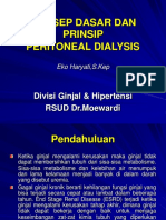 Konsep Dasar Dan Prinsip Peritoneal Dialisa