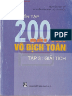 Tuyển tập 200 bài thi vô địch toán-Tập-3-Giải-Tích