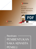 Buku Panduan Pembentukan Saka Adhyasta Pemilu