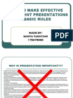 How To Make An Effective Presentation