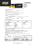 Australia Visitor Visa Form