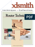 Woodsmith - Router Techniques PDF