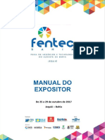 Manual Do Expositor FENTEC Bahia 2017 PDF