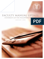 Faculty Manual Update 20051