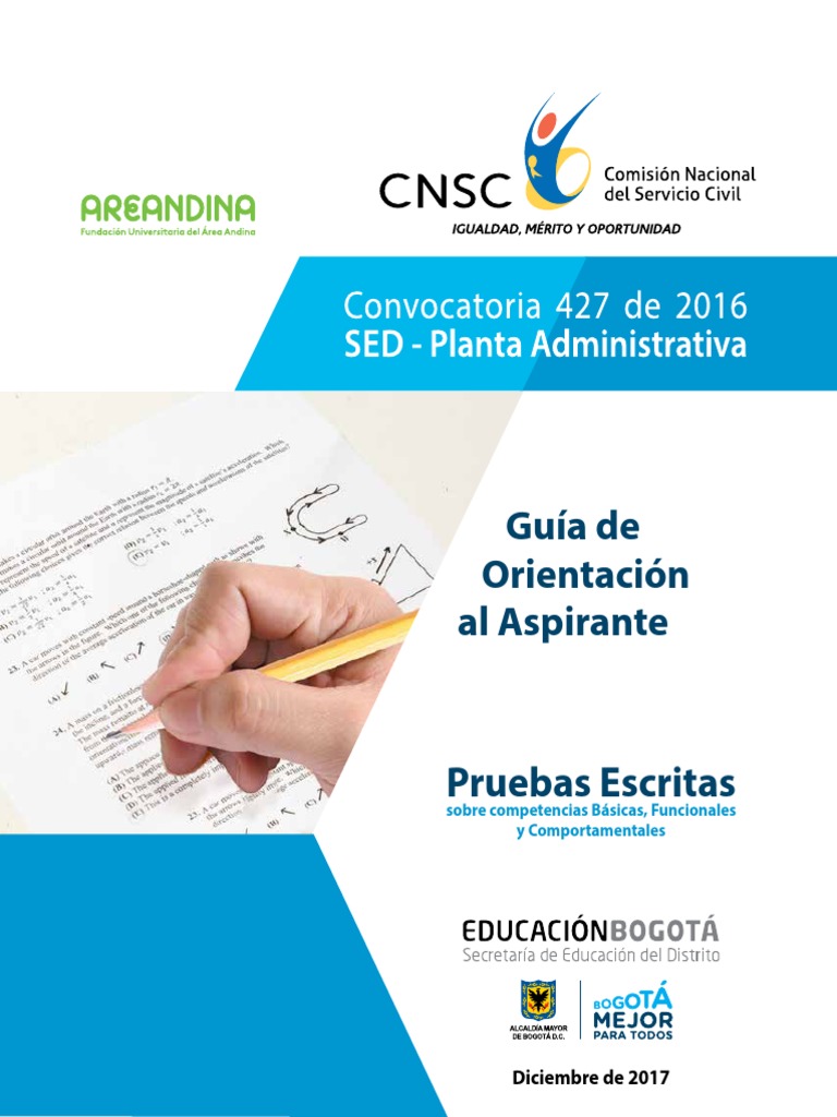 Guía para Aspirantes a Pruebas SED | PDF | Toma de decisiones | Estado ...
