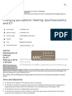 Changing Perceptions_ Hearing, Psychoacoustics and ICT - 
