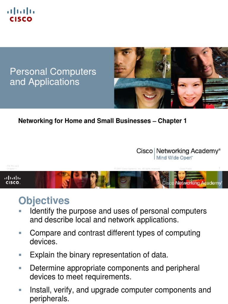 Personal Computers and Applications: Networking For Home and Small ...