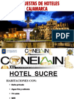 Propuesta de Hoteles en Cajamarca - Coneimin 2017 PDF