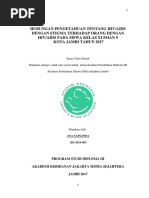 Download HUBUNGAN PENGETAHUAN TENTANG HIVAIDS DENGAN STIGMA TERHADAP ORANG DENGAN HIVAIDS PADA SISWA KELAS XI SMAN 9 KOTA JAMBI TAHUN 2017 by Ahmad Sazali SN369278457 doc pdf