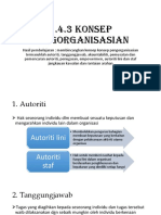 Konsep Pengorganisaisan