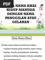 Dokumen - Tips Kata Nama Khas Gelaran