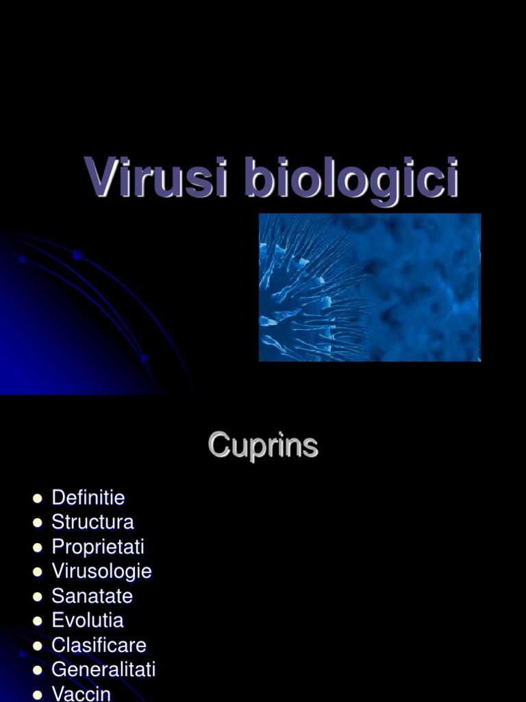 Virusi biologici