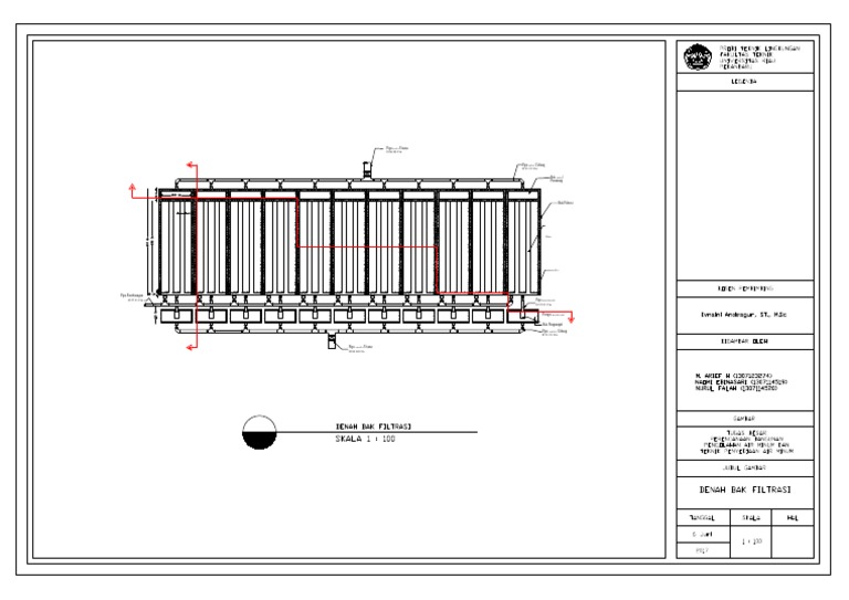 Desain Sistem Filtrasi Ipal | PDF