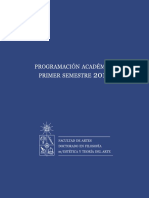 Programacion Académica Doctorado - I 2018