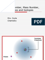 ISOTOPO BOM 2 C Atomic Number, Mass Number, Atomic Mass and Isotopes-1