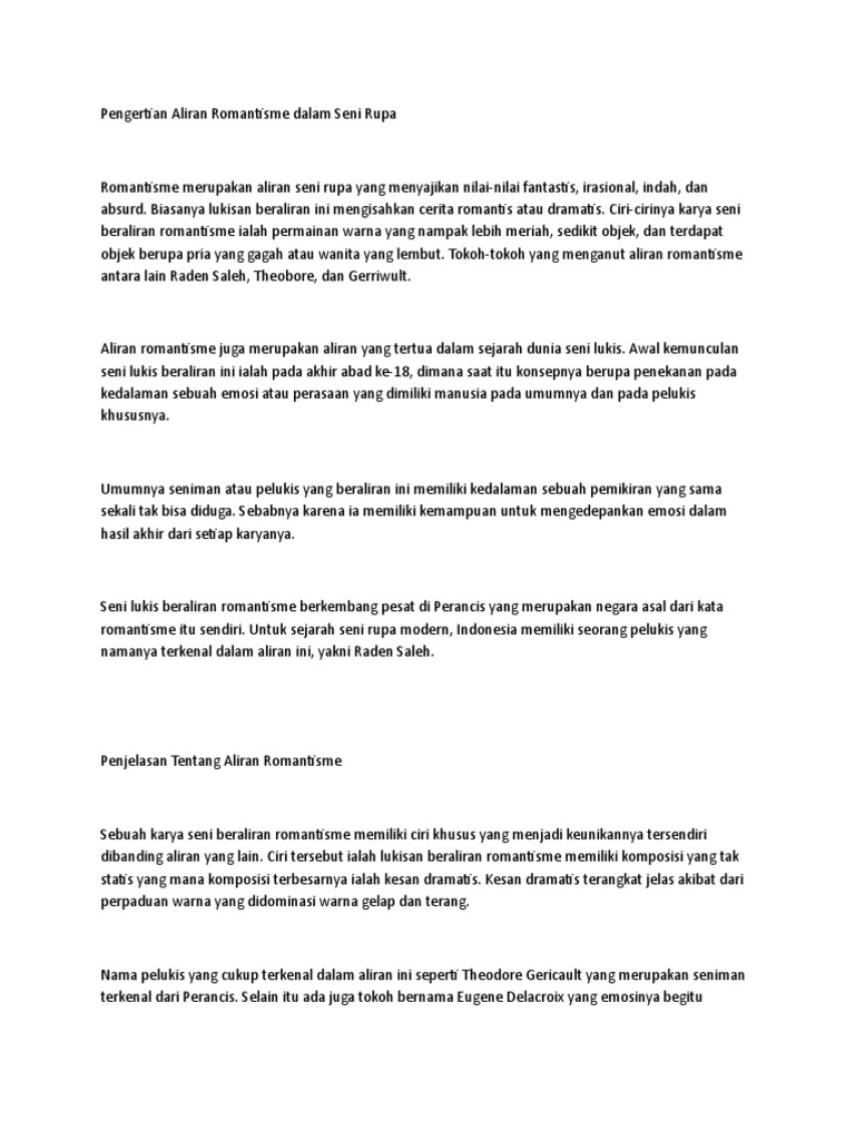 4100 Gambar Romantisme Dan Pengertiannya Gratis Terbaru