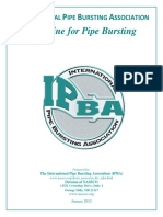 Specification Pipebursting