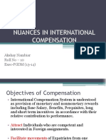Nuances in International Compensation