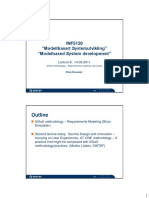 Model Driven Specification of Use Cases and Requirements