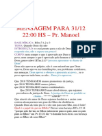 Mensagem Para 31