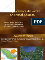 Zona Geotérmica Del Volcán Chichonal, Chiapas