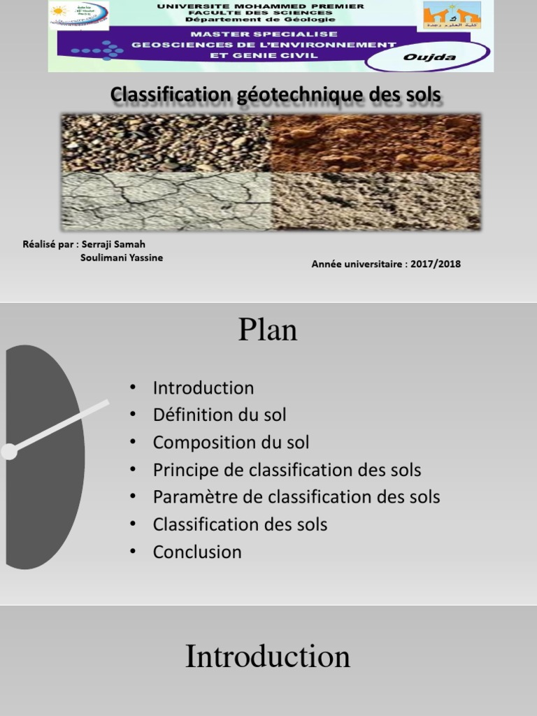 Classification Des Sols | PDF | Sol (pédologie) | Matériaux