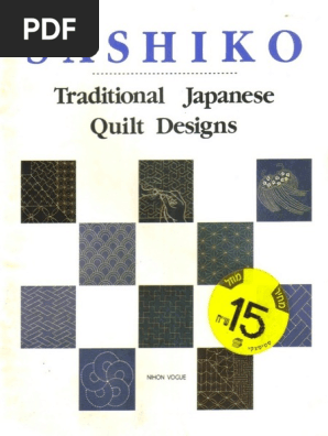 Sashiko Traditional Japanese Quilt Designs PDF | PDF