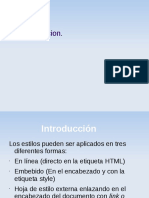 Estilo CSS Texto