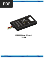 FMB920 User Manual v0.08