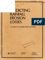 Wischmeier and Smith - Erosion Losses PDF
