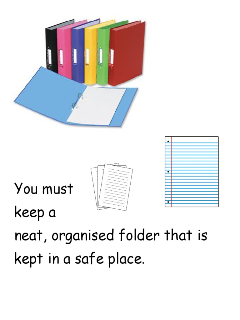 Organizing Your Junior Certificate Folder | PDF | Language Arts ...